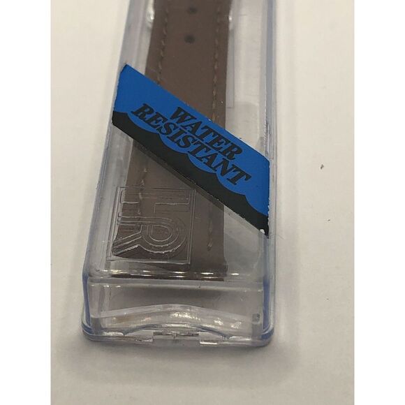 Hadley Roma Watch Band Replacement 2 piece Brown Leather In Box LS714 PY14 - Picture 3 of 8